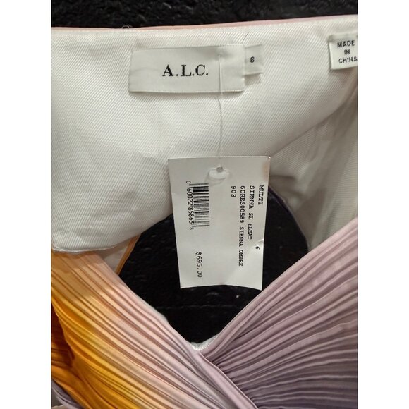 New A.L.C Sienna Dress Size 6 Retails $695 - Picture 6 of 7